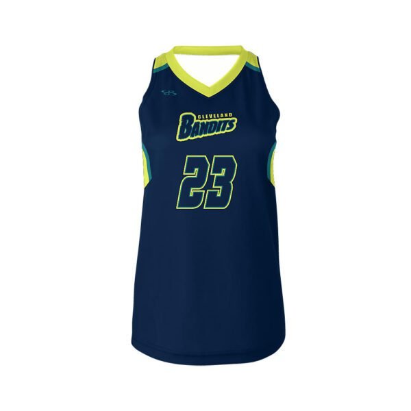 Custom Women's V-Neck Lacrosse Jerseys