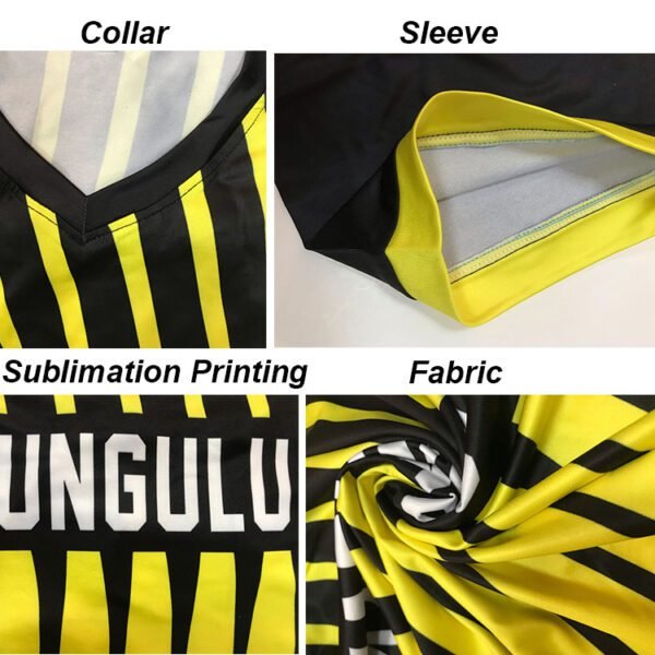 Custom sublimated Soccer Uniforms manufacturer Pakistan - Image 3