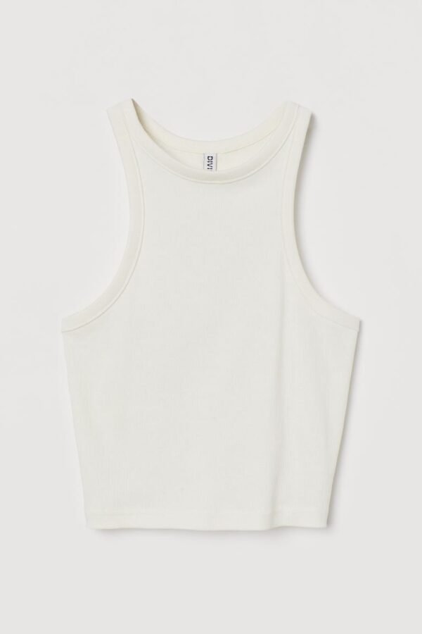 Women's Ribbed Tank Top - Image 4