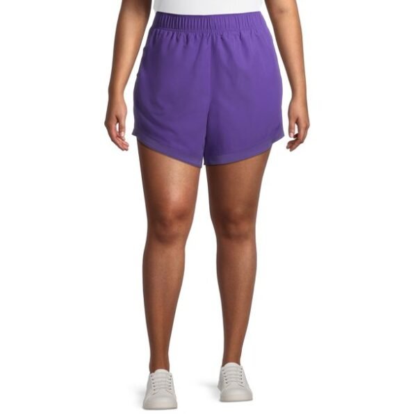 Women's Plus Size Active Running Shorts