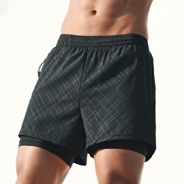 Men's Compression Shorts Pockets Sports Running Tight manufacturer - Image 2