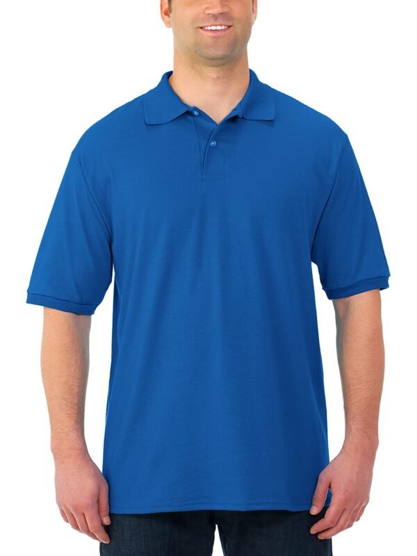 Men's Spot Shield Stain Resistant Polo Shirts (Short & Long Sleeve)