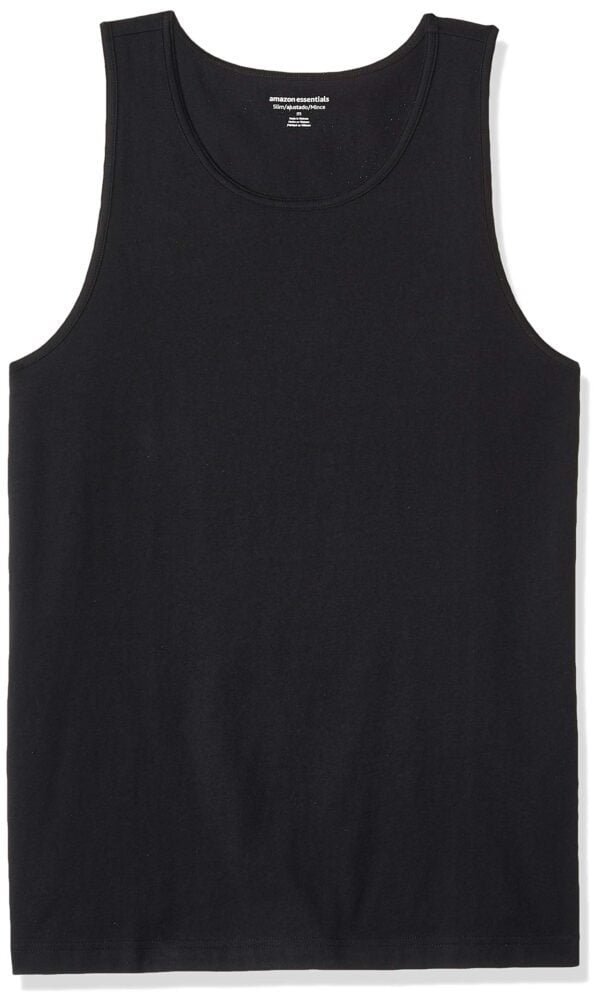 Men's Slim-fit Solid Tank Top