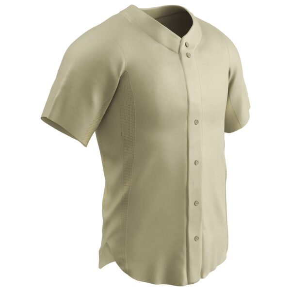 Men's Reliever Full Button Half Sleeve Baseball Jersey