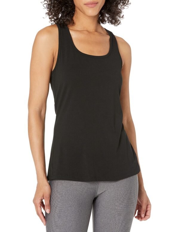 Women's Studio Relaxed-Fit Racerback Tank Tops