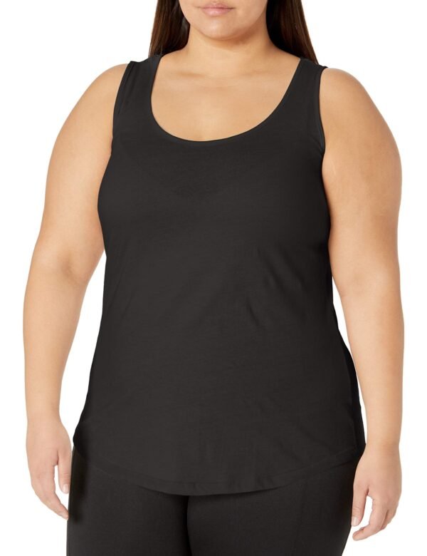 Women's Plus-Size Jersey Tank Top