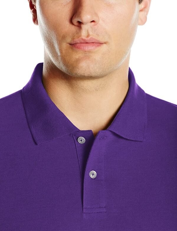 Men's Regular-fit Cotton Pique Polo Shirt