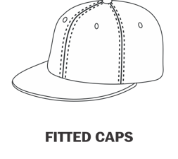 3D Pattern Of Fitted Cap By Extreme Sports Cap